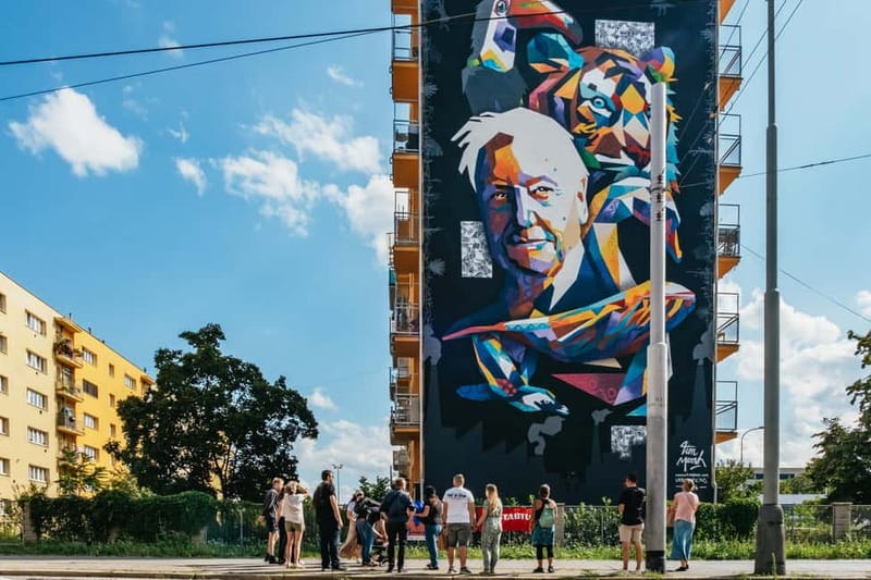 Prague: Alternative Prague Walking Tour - The skatepark and its unusual installations