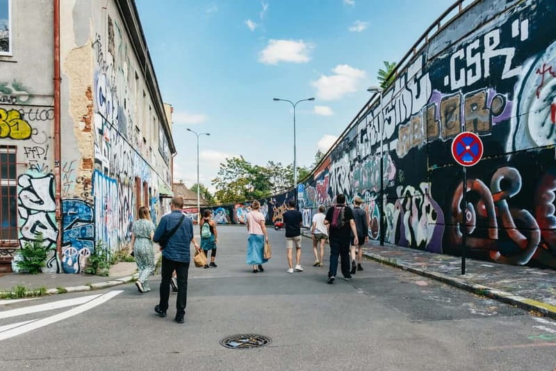 Prague: Alternative Prague Walking Tour - Exploring the former factory space