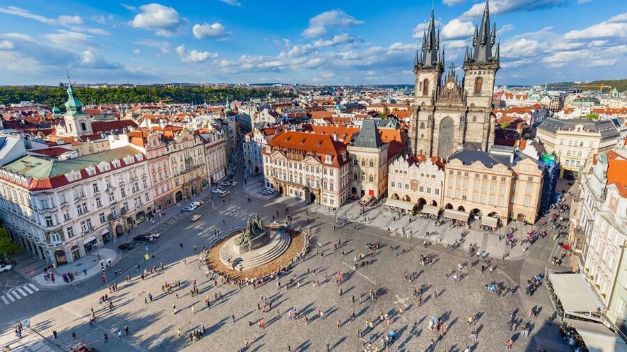 Prague Audioguide - TravelMate app for your smartphone - Old Town Square, Municipal House, and Wenceslas Square