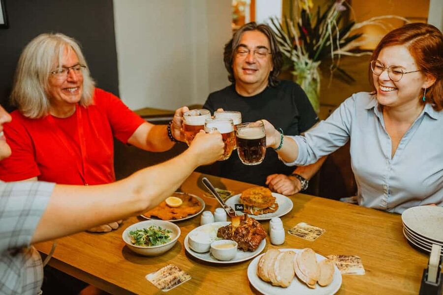 Prague: Award-Winning Old Town Food Tour with Four Drinks - Beer, lemonade, and the four-drink value