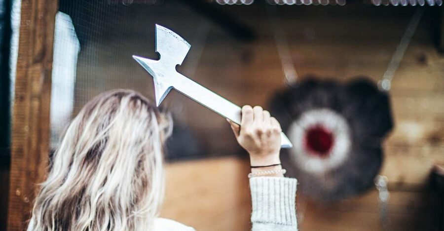 Prague: Axe Throwing Experience with Barbecue and Beer - The 30 to 40-minute ride from Prague