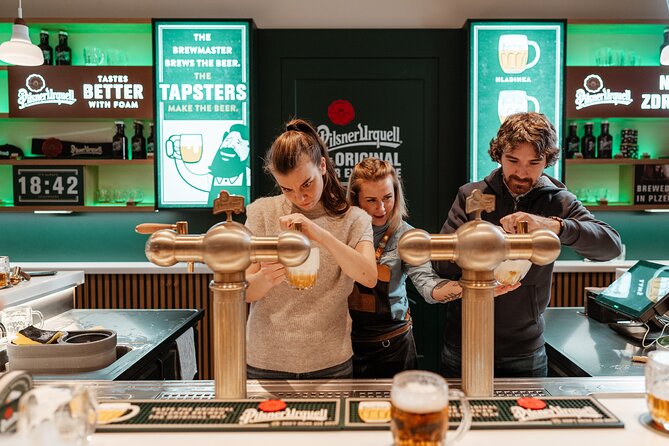 Prague Beer Pouring Class at Pilsner Urquell - The small details that improve the experience