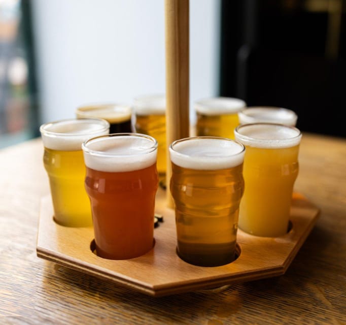 Prague: Beer Tasting and Brewery Tour - Eight beers at Pivovarský dům Benedict