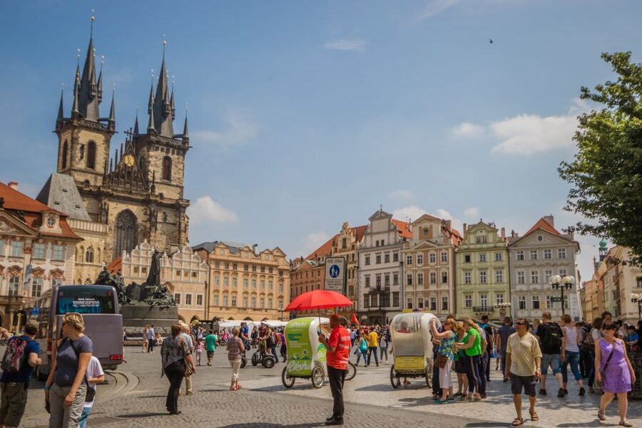 Prague: Big Bus Hop-on Hop-off, Castle Tour and River Cruise - The Vltava cruise: Prague from a lower viewpoint