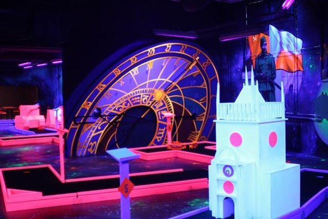 Prague Black Light Mini Golf Admission Ticket - Key Points to Know Before You Play