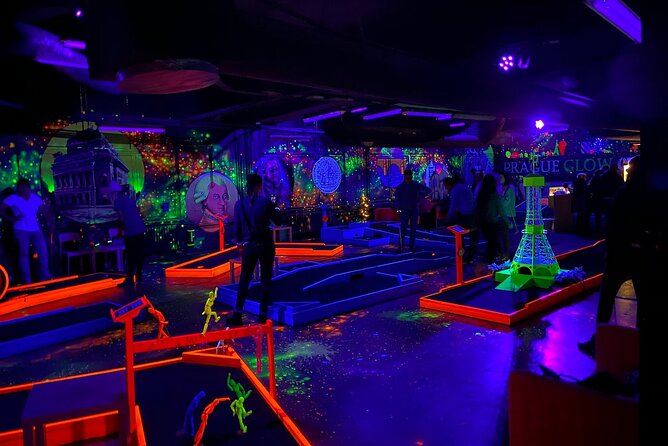 Prague Black Light Mini Golf Admission Ticket - A Playful Change From Prague’s Usual Sights