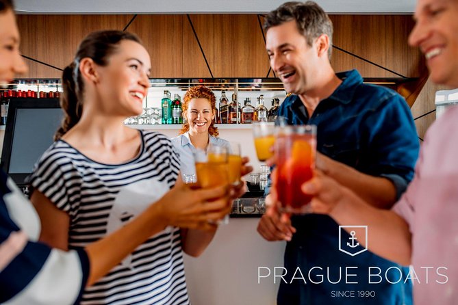 Prague Boats 3-hour Dinner Cruise - Prague landmarks from the Vltava