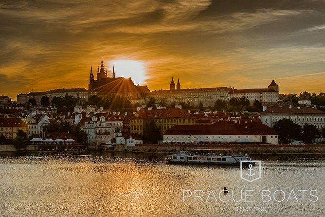 PRAGUE BOATS: 50-Minute Sightseeing Cruise - The dock at Dvořákovo nábř. and the first views