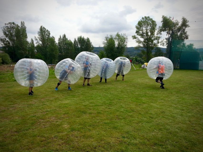 Prague: Bubble Football and Archery Combo Experience - Key points to know before booking
