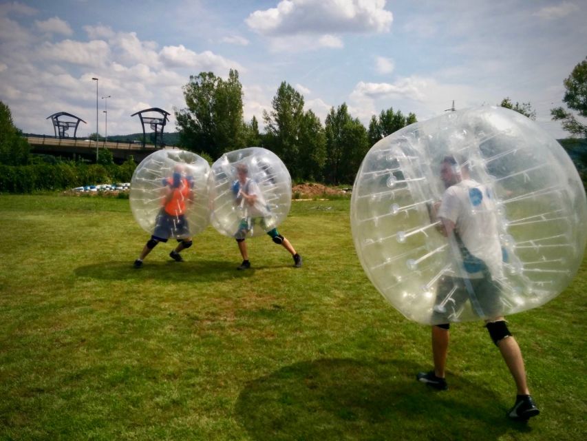 Prague: Bubble Football and Archery Combo Experience - What the $103 price really covers