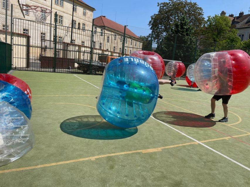 Prague: Bubbles football in city centre of Prague - Should you book Prague bubble football?