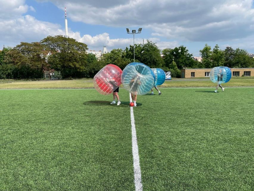 Prague: Bubbles football - Zorb Football in centrum - Who should book it, and who should skip it?
