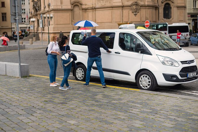 Prague Castle: Admission Ticket With Bus Transfer And Audioguide - Entering the castle complex with a pre-purchased ticket