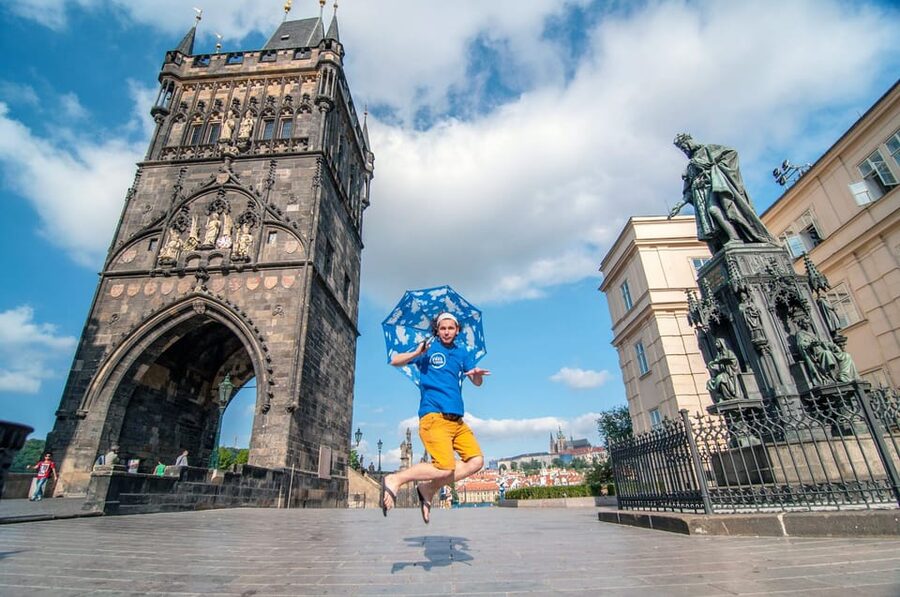 Prague Castle and Charles Bridge Private Walking Tour - Lesser Town and the route uphill