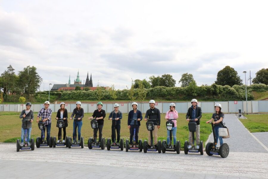 Prague: Castle and Monastery Segway Tour - Getting started at Prague On Segway