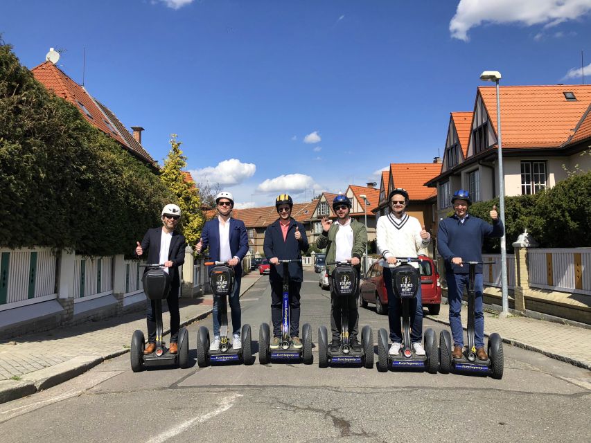 Prague: Castle and Monastery Segway Tour - Prague’s Beverly Hills, Villa Müller, and Václav Havel