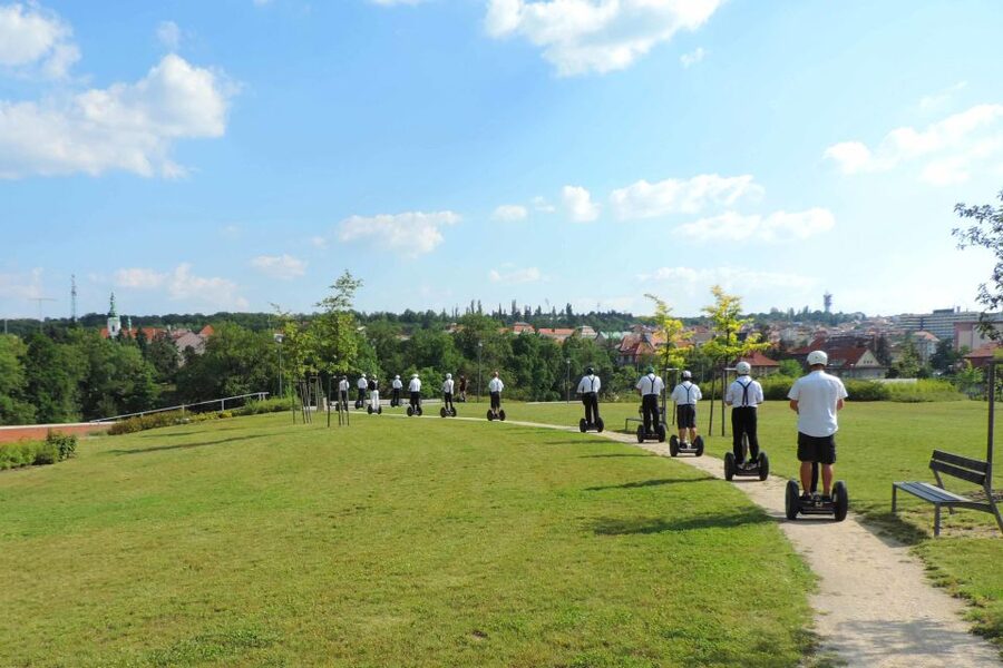 Prague: Castle and Monastery Segway Tour - Strahov Monastery and the 15th-century brewery