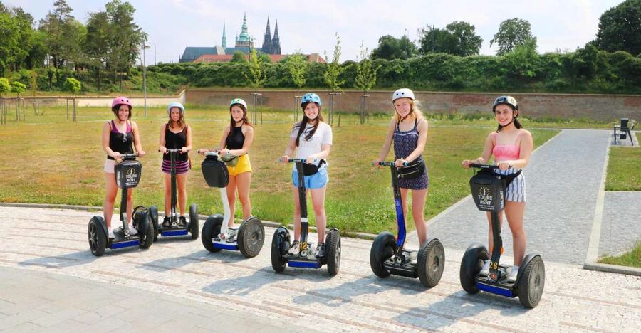 Prague: Castle and Monastery Segway Tour - John Lennon Wall and the ride into Prague’s western districts