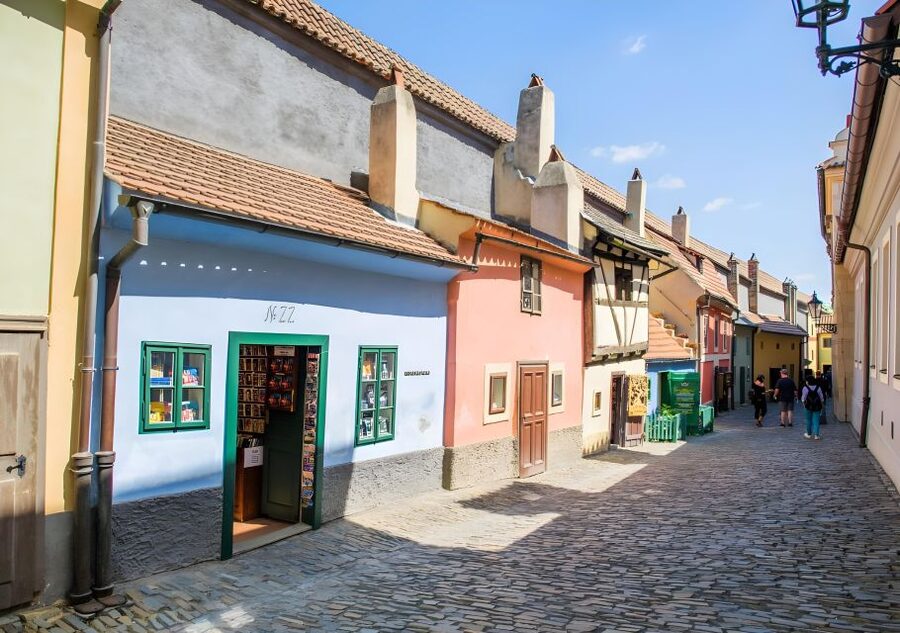 Prague Castle: Royal Palace, Cathedral, and Golden Lane Tour - Starting at Jan Palach Square and taking the tram