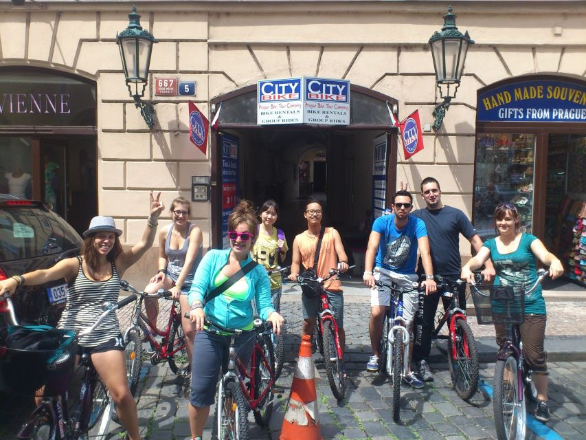 Prague City Bike guided tour - How much ground you cover in 150 minutes