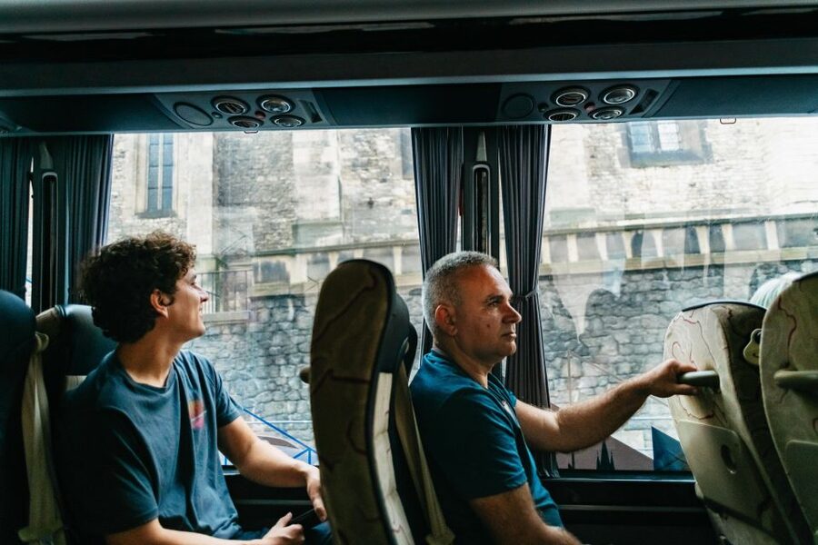 Prague: City Highlights By Bus, Boat, and on Foot - The 30-minute minibus ride through central Prague
