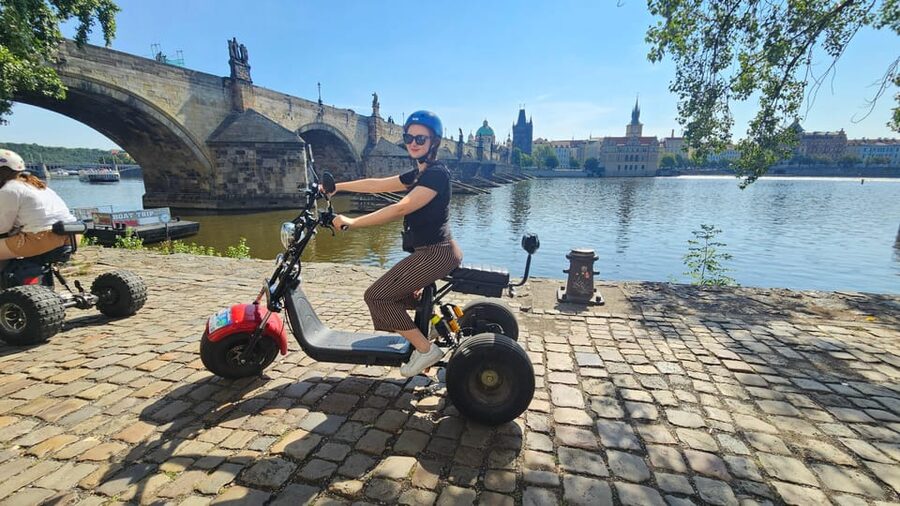 Prague: City Highlights Tour by Electric Trike - Devil’s Channel and Kampa Island