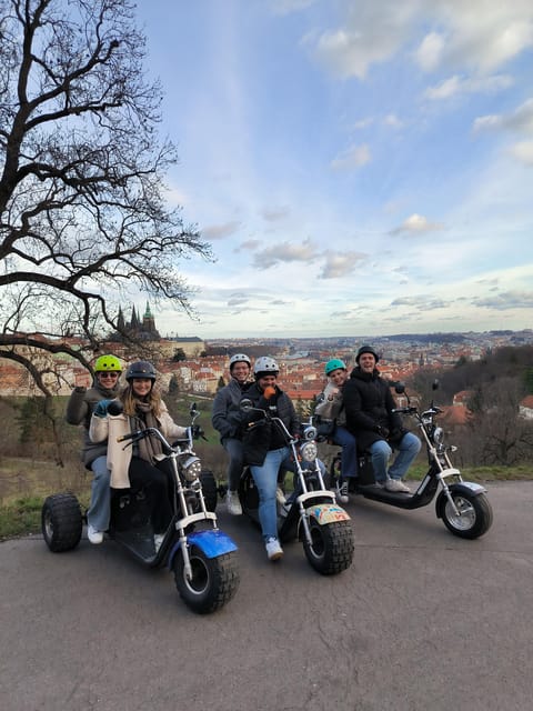 Prague: City Highlights Tour by Electric Trike - Signing the John Lennon Wall