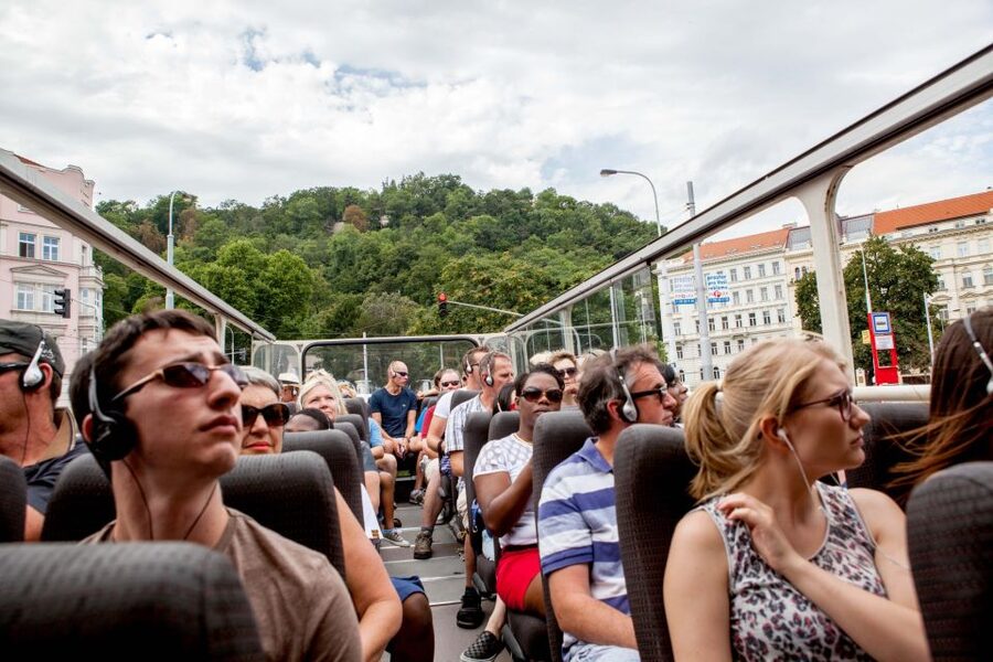 Prague: City Sightseeing HOHO Bus Tour & Optional Boat Tour - Key things to know before boarding