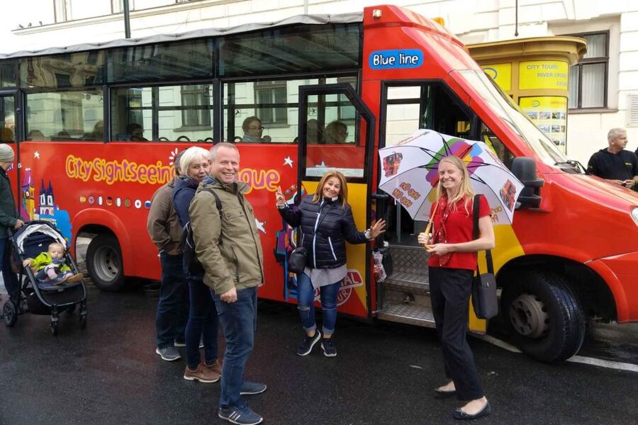 Prague: City Sightseeing HOHO Bus Tour & Optional Boat Tour - Old Town Square and the Blue Line loop