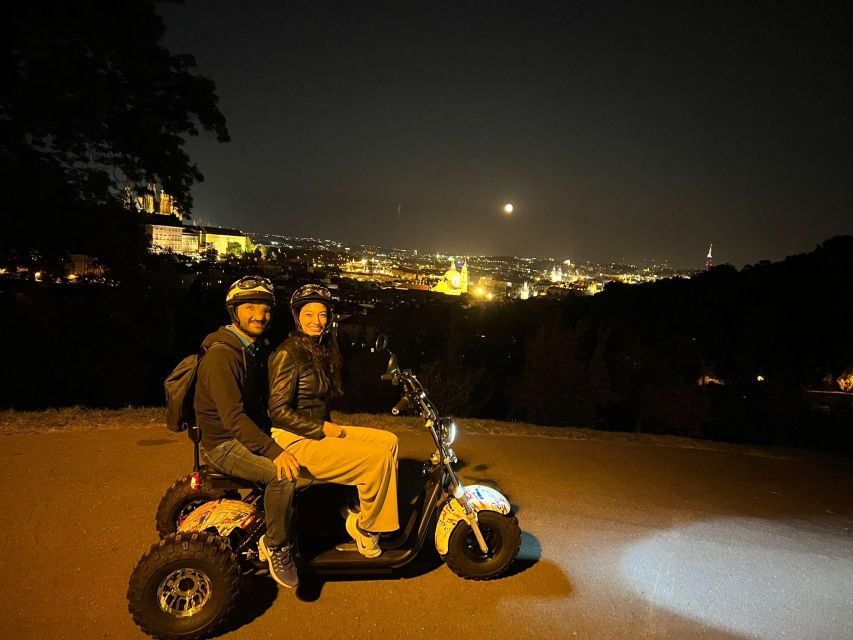 Prague City sightseeing in Night Trike Tour - Franz Kafka Museum and Rudolfinum