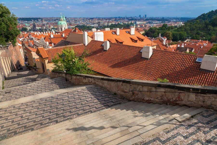 Prague: City Tour - Lesser Town and the approach to Prague Castle