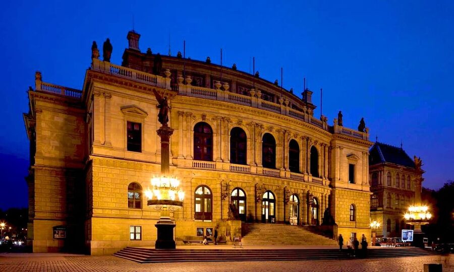Prague: Classical Music Concert at Rudolfinum - Entering Rudolfinum for a 65-minute concert