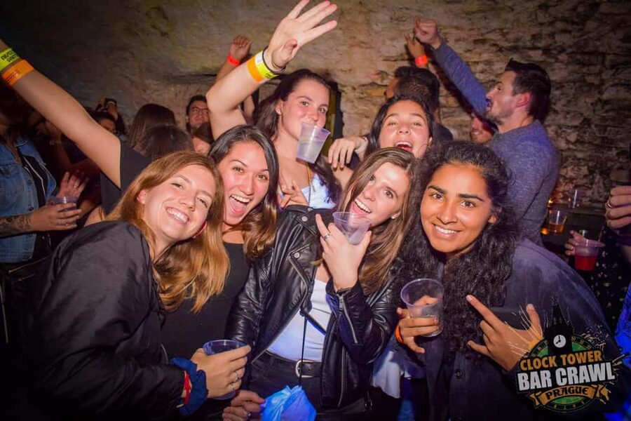 Prague: Clock Tower Bar Crawl with Drinks and Shots - Key points to know before you book