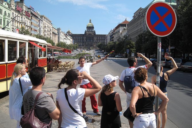 Prague Communism History and Nuclear Bunker Tour - Wenceslas Square and the Soviet invasion of 1968