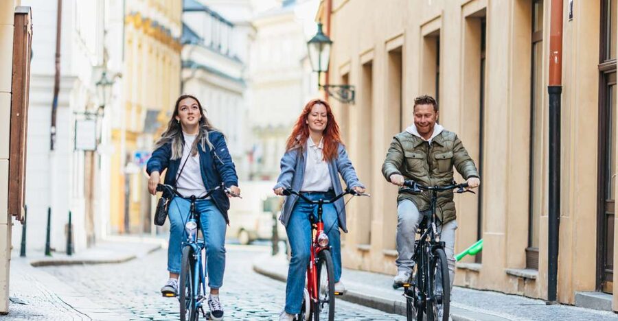 Prague: Complete Bike Tour - The Jewish Quarter and Prague’s difficult chapters