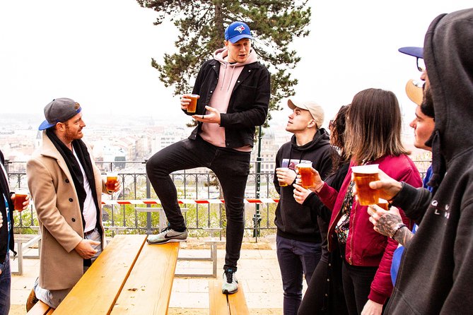 Prague Craft Beer Tour: 8 Czech Beers, Taproom & Best Beer Garden - Stop two: Sibeeria Tap Room and three handpicked pours