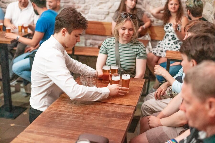 Prague: Czech Beer-Tasting Experience with Snacks - A social evening in central Prague