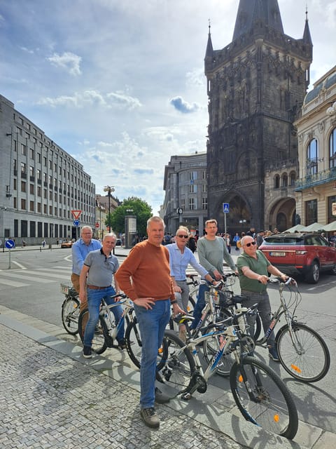 Prague E-Bike City Ride tour : 2hrs - Key points at a glance