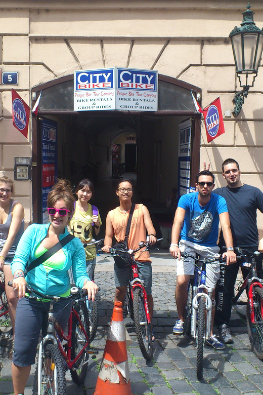 Prague E-Bike City Ride tour : 2hrs - Josefov and the Jewish Cemetery