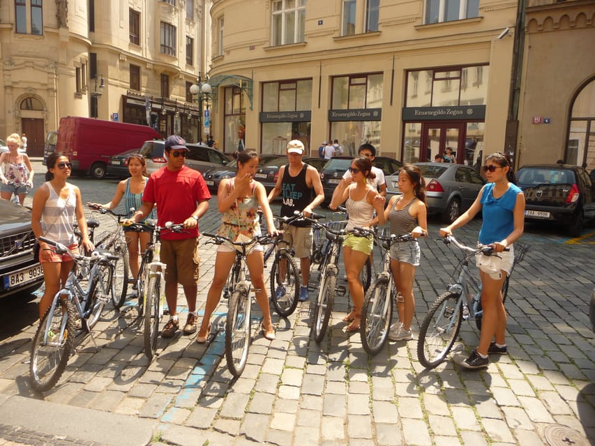 Prague E-Bike City Ride tour : 2hrs - What the $48 price really buys you