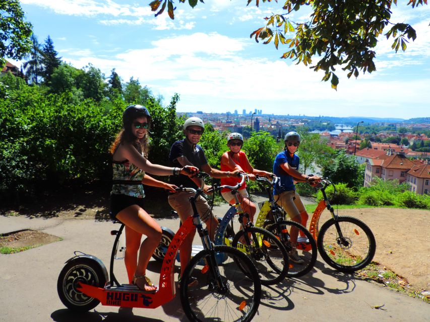 Prague: E-Bike/E-Scooter Viewpoint Tour - Guides, group style, and the real value