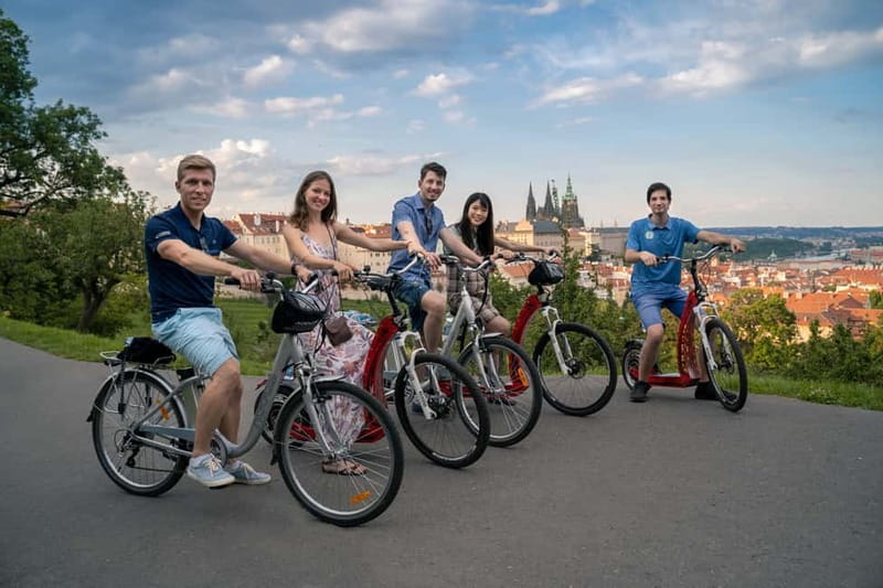 Prague: E-Bike or E-Scooter Tour with A Local Guide - Starting near Grandior Hotel Prague