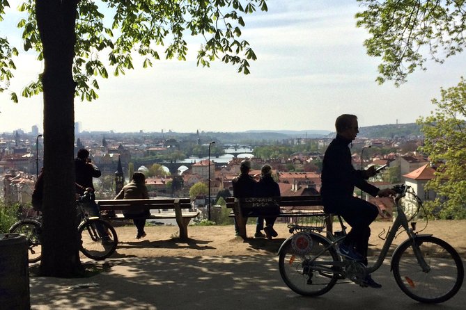 Prague E-Bike Tour - Stunning Viewpoints (small group) - Prague Castle from the main gate
