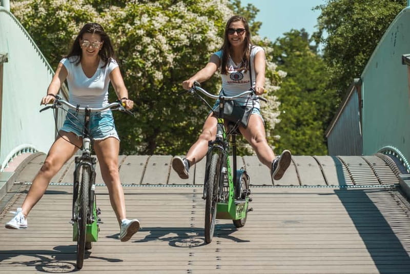 Prague E-Scooter City Tour: Regular or Fat Tire - Key points to know before booking