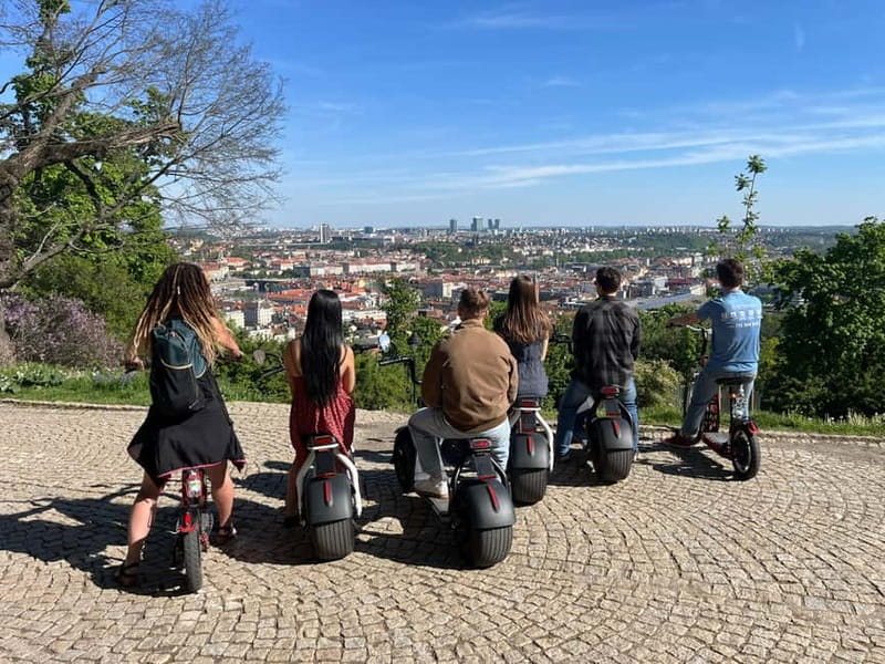 Prague E-Scooter City Tour: Regular or Fat Tire - Josefov, Rudolfinum, and the Kafka Museum