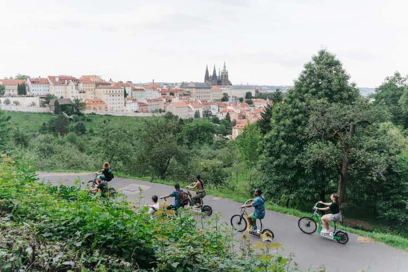 Prague: E-Scooter Grand City & Panoramas Small-Group Tour - Why the small group improves the experience