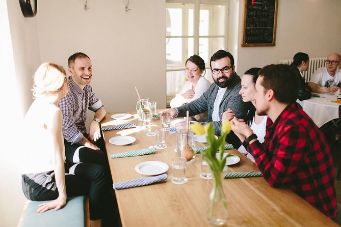 Prague Eat, Sip and Make Friends on Food Tour by Taste of Prague - A meat sandwich and the value of local knowledge