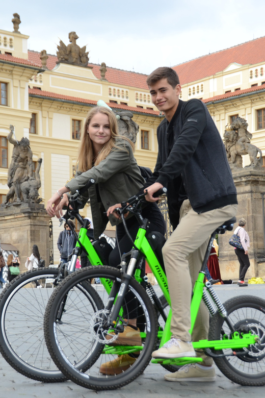 Prague Electric Scooter and eBike Grand Tour - Lesser Town, St. Nicholas Church, and Petřín Hill