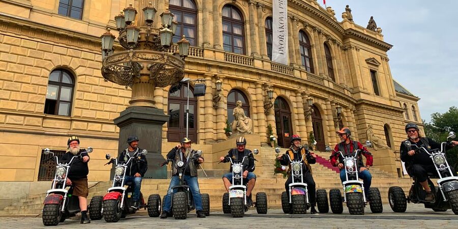 Prague: Electric Trike Viewpoints Tour - Returning through Lesser Town