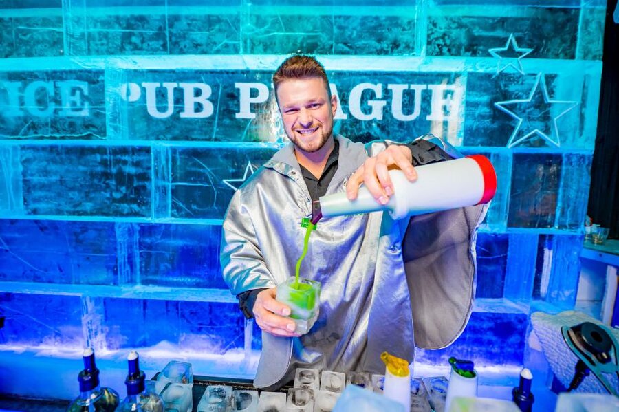 Prague: Entry ticket to Ice Pub Prague with Nightclub Option - Ice Seats, Sculptures, and the Best Photo Spots